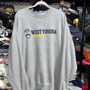 Vintage Nike West Virginia University Football Distressed Crewneck Size 3xl